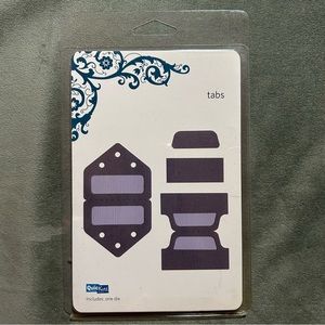 Quickutz 4” x 4” Metal die - TABS